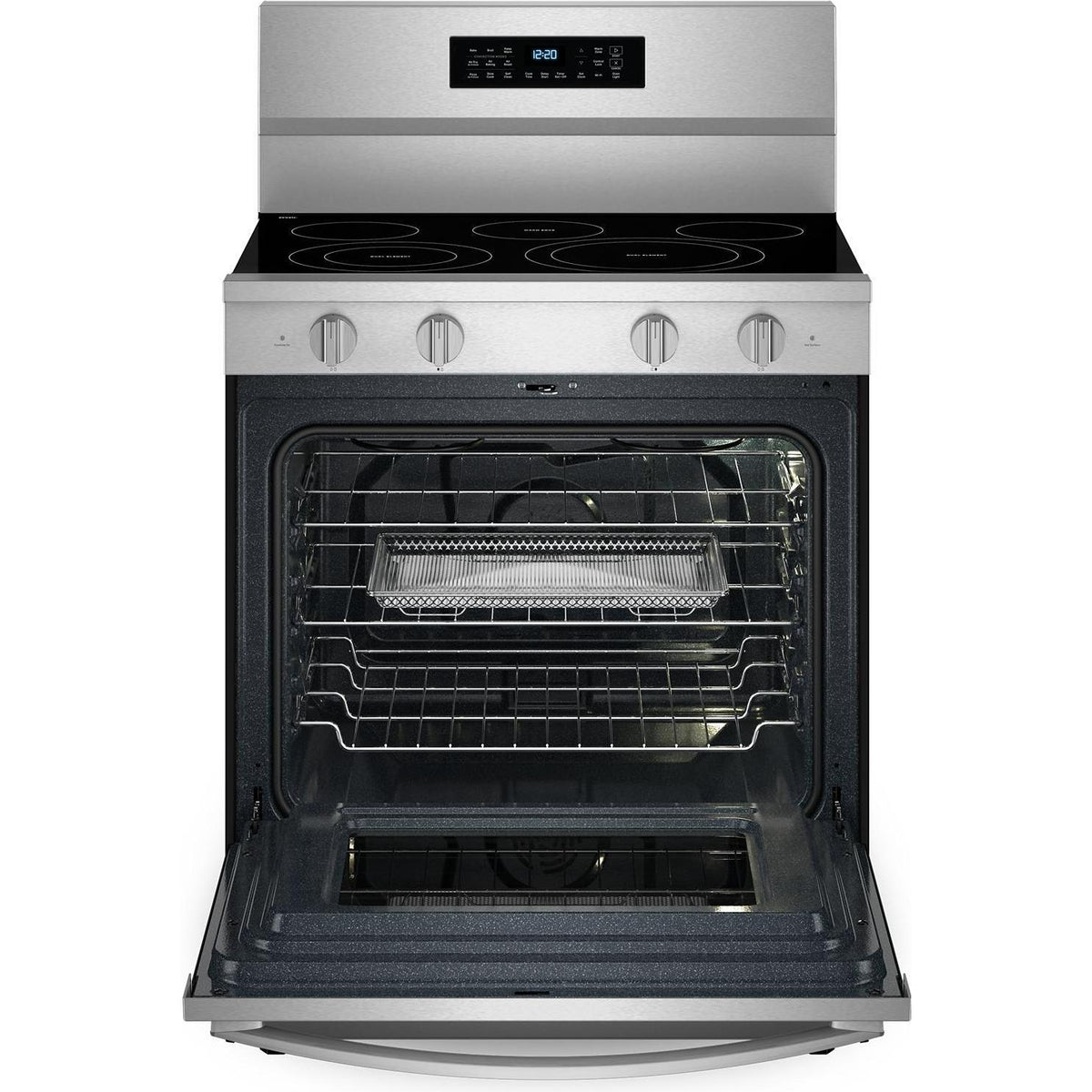  Whirlpool 30-inch Freestanding Electric Range with Air Cooking Technology YWFES7030SZ IMAGE 2