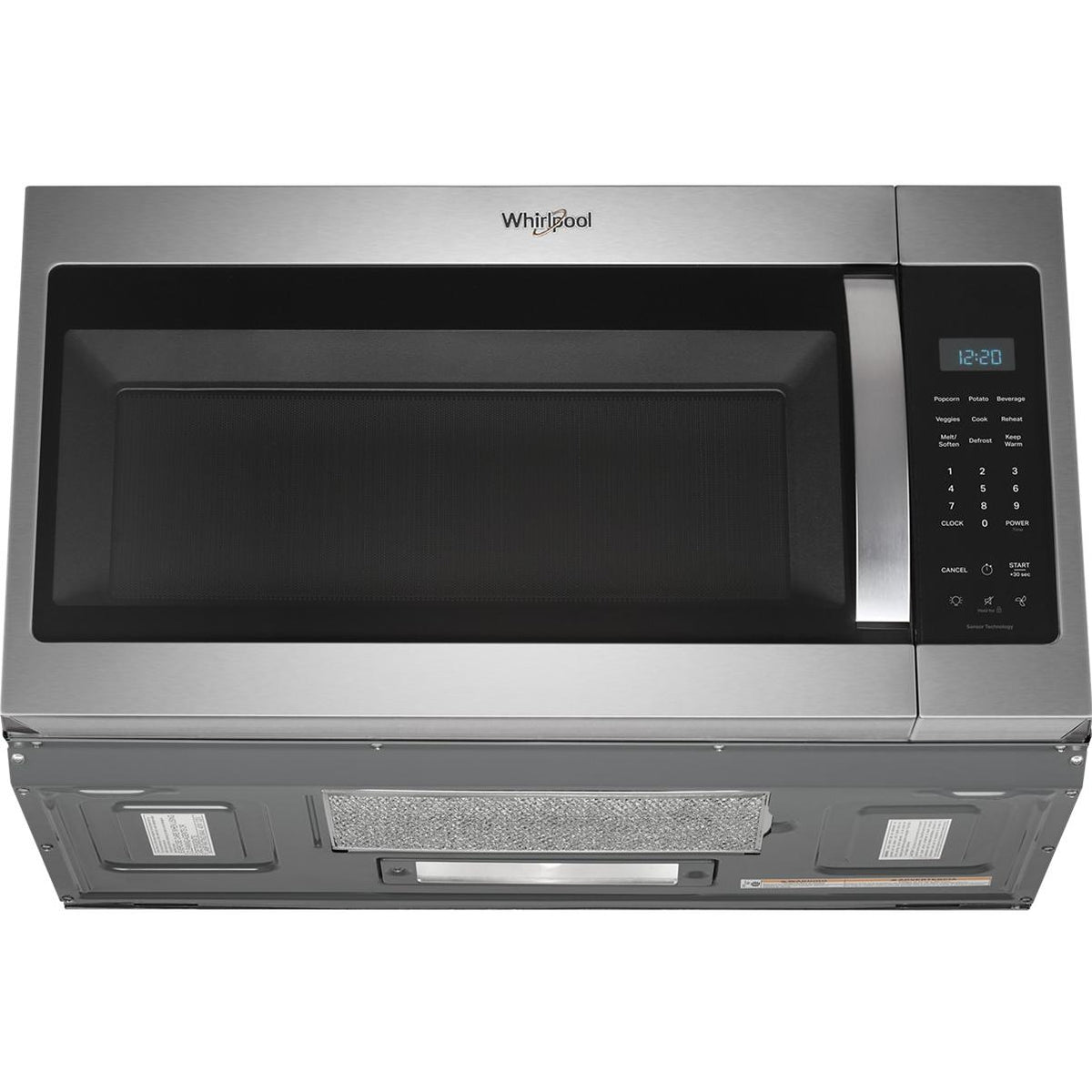  Whirlpool 30-inch, 1.9 cu. ft. Over-the-Range Microwave Oven YWMMS3230SZ IMAGE 2