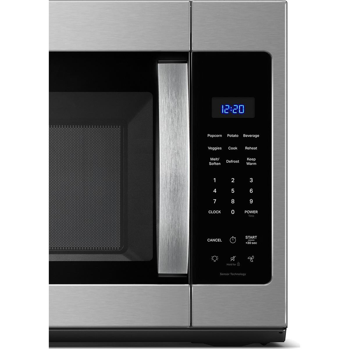  Whirlpool 30-inch, 1.9 cu. ft. Over-the-Range Microwave Oven YWMMS3230SZ IMAGE 3