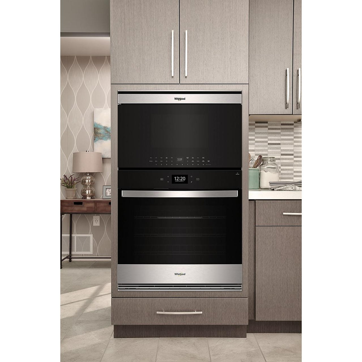  Whirlpool 30-inch 1.1 cu. ft. Built-in Microwave Oven with Air Fry Technology YWMBT7030SZ IMAGE 7