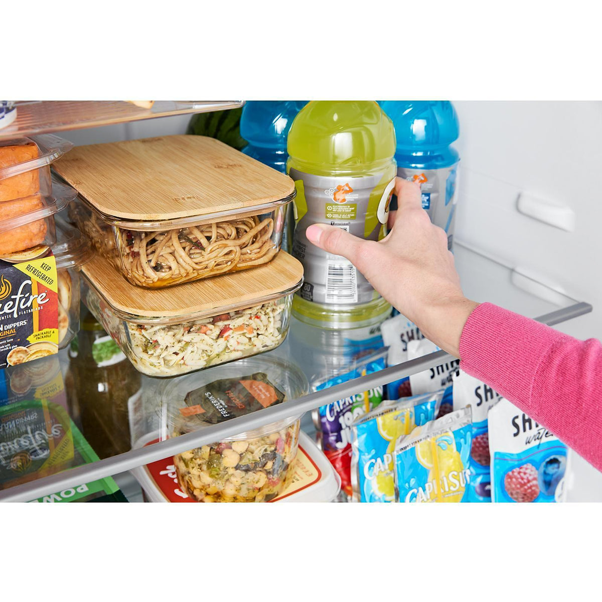  Whirlpool 29.5-inch, 19 Cu. Ft. Top Freezer Refrigerator with Total Coverage Cooling WRTX5419SB IMAGE 11