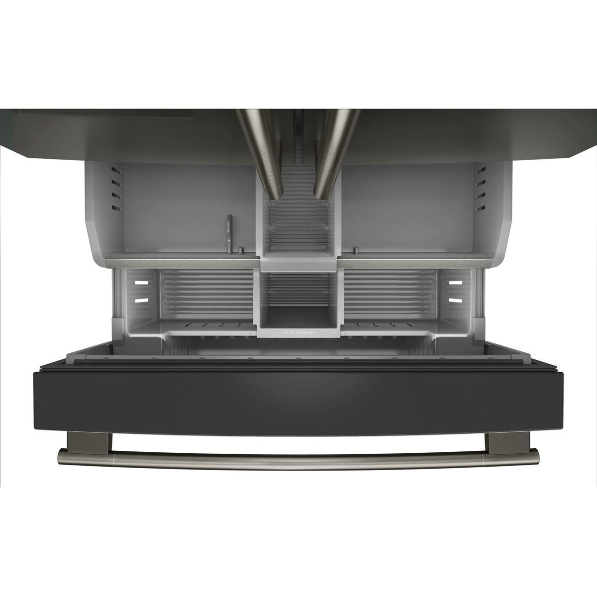  KitchenAid 36-inch French 3-Door Refrigerator with Water and Ice Dispensing System KRFF436SBE IMAGE 6