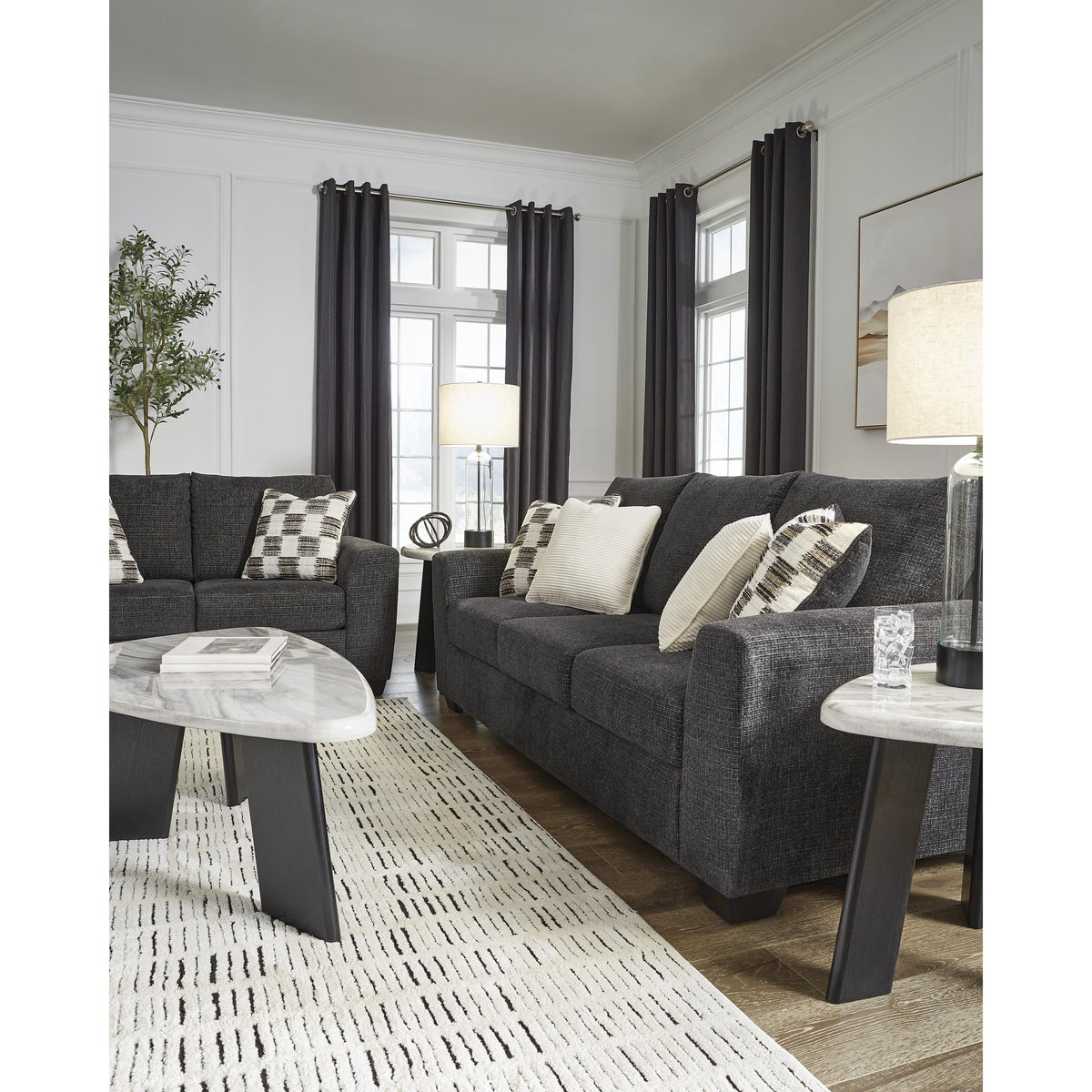  Benchcraft Loreo 6310135 Loveseat IMAGE 6