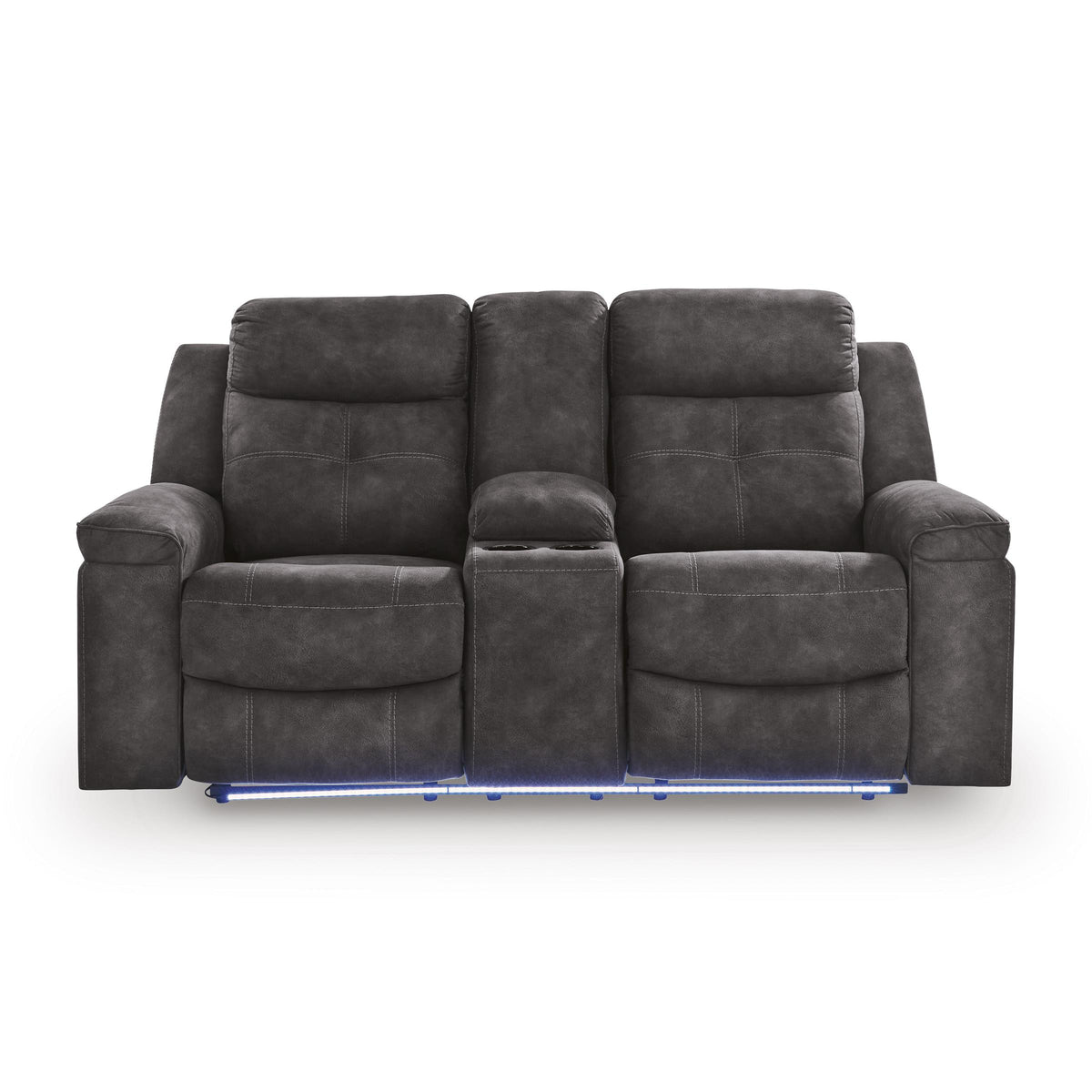  Benchcraft Brysonview 6360594 Double Reclining Loveseat with Console IMAGE 2