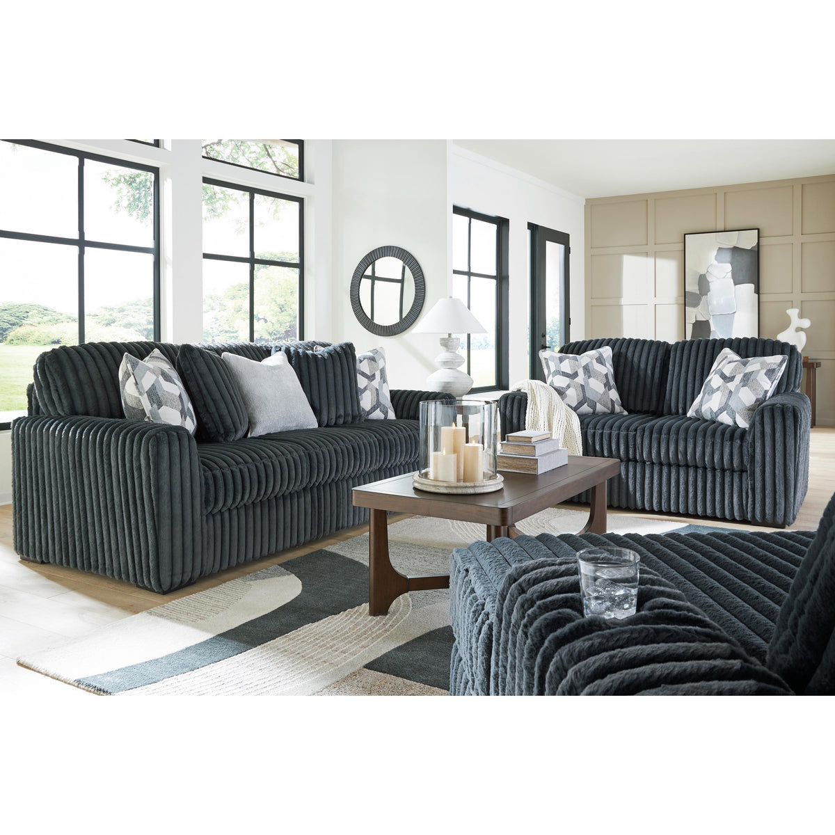  Signature Design by Ashley Midnight-Madness 9810515 Oversized Chaise IMAGE 3