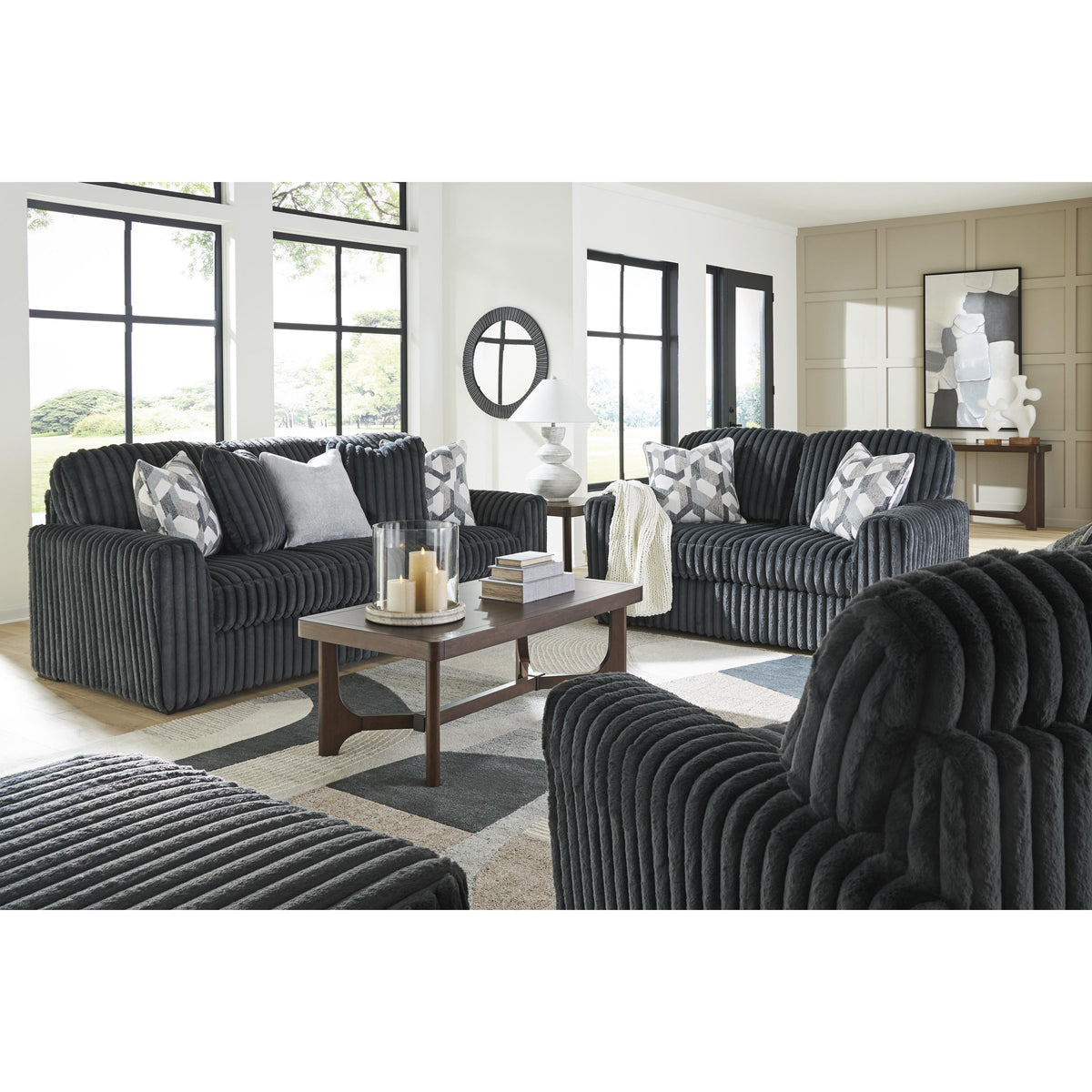  Signature Design by Ashley Midnight-Madness 9810538 Sofa IMAGE 7