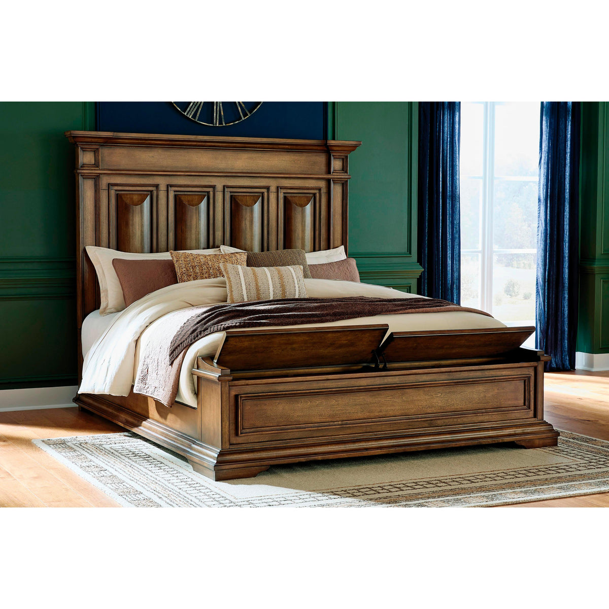  Signature Design by Ashley Frantanna PCB949B8 King Panel Storage Bed IMAGE 7