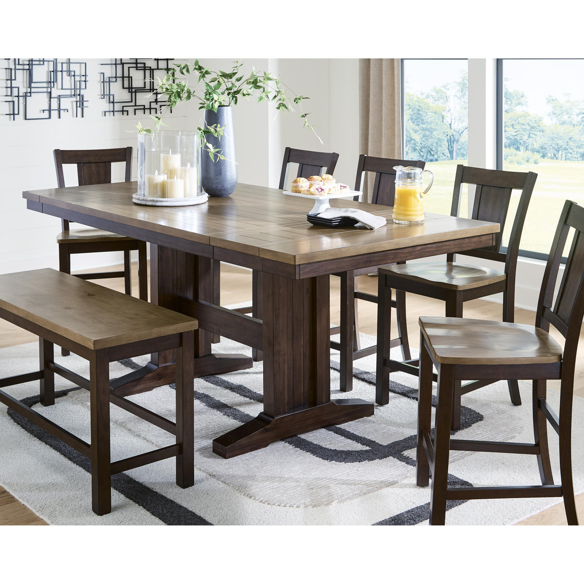  Signature Design by Ashley Rylandeen PCD651-09 Double Counter Bench IMAGE 9