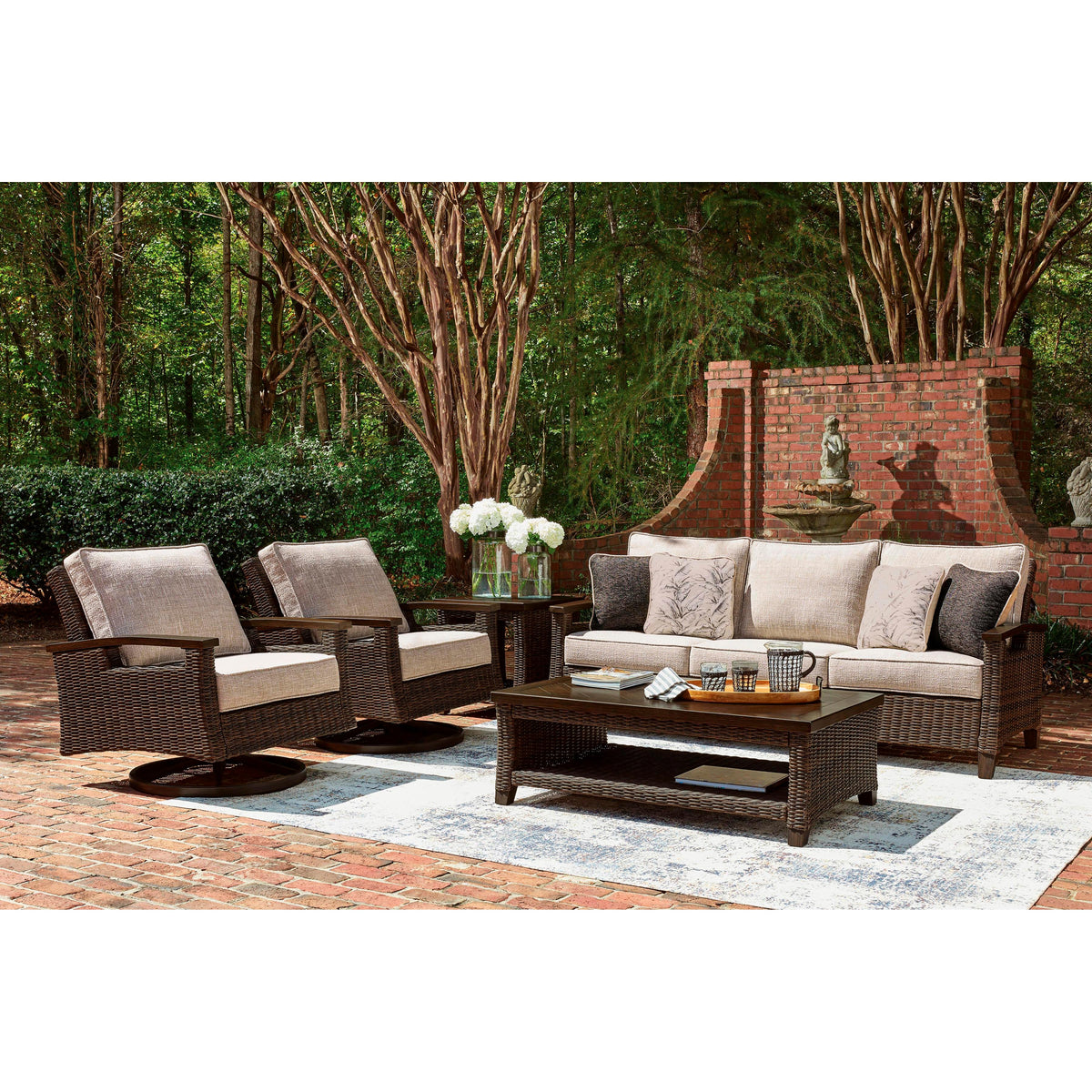  Signature Design by Ashley Monterey Point PCP760-821 Swivel Lounge Chair IMAGE 6