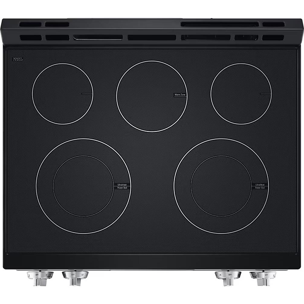  LG 30-inch Slide-in Smart Electric Range with Wi-Fi LSEL6331XE IMAGE 10