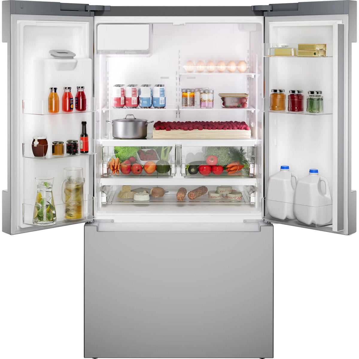  Bosch 36-inch, 21.6 cu.ft. Counter Depth Freezer with Wi-Fi Connect B36CD10ENS IMAGE 8