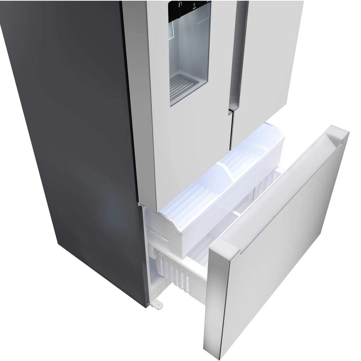  Bosch 36-inch, 21.6 cu.ft. Counter Depth Freezer with Wi-Fi Connect B36CD10ENS IMAGE 9