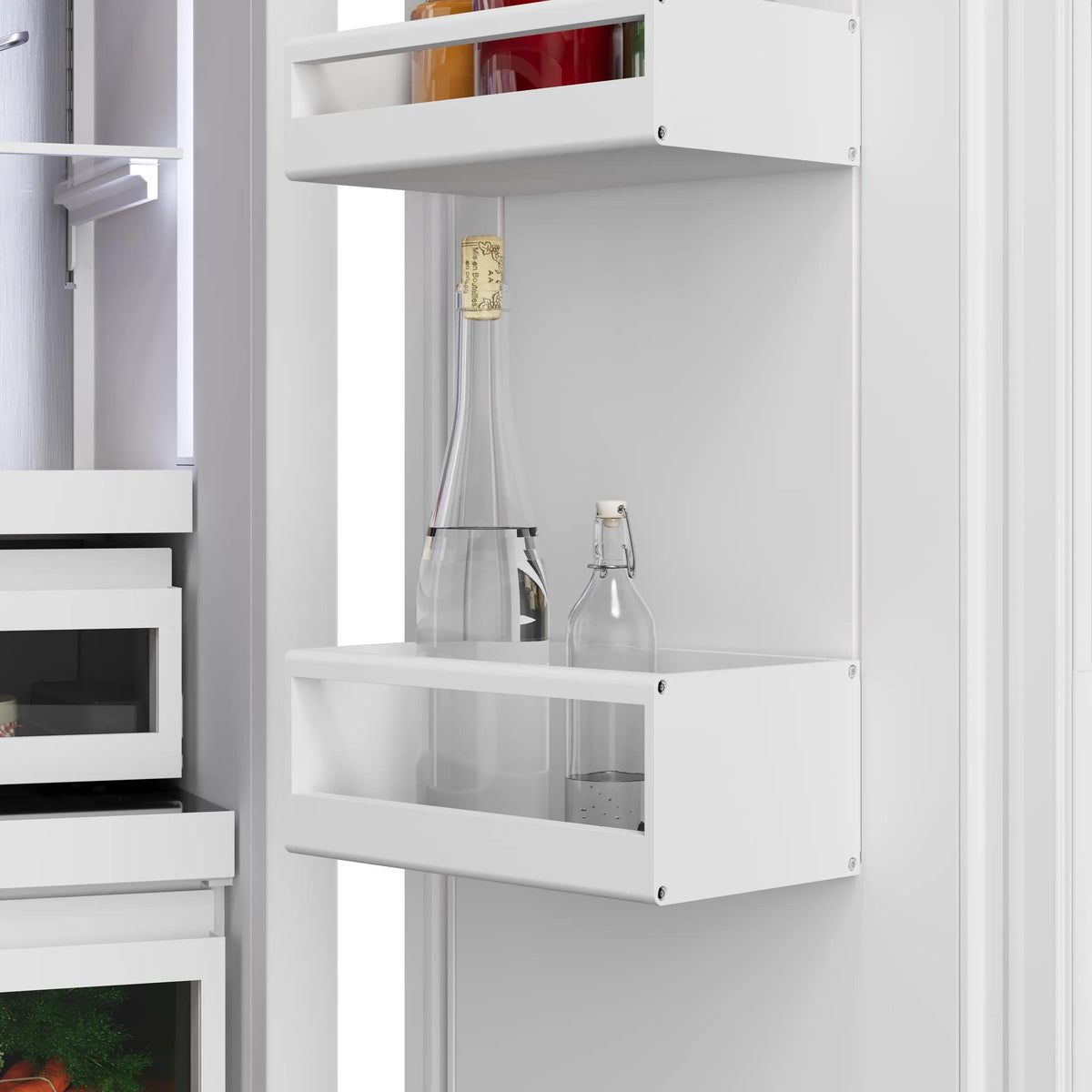  Bosch 36-inch, 20.1 cu.ft. Built-in Bottom Freezer with Wi-Fi Connect B36IT100NP IMAGE 3