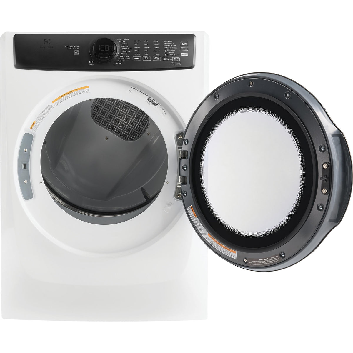  Electrolux 8.0 cu. ft. Front Load Perfect Steam™ Gas Dryer with Balanced Dry™ ELFG7738MW IMAGE 3