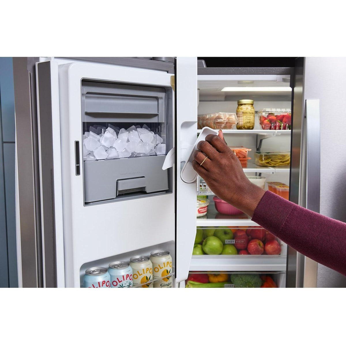  Whirlpool 23.4 cu. ft. 36-inch French Door Refrigerator WRFC5036RW IMAGE 4