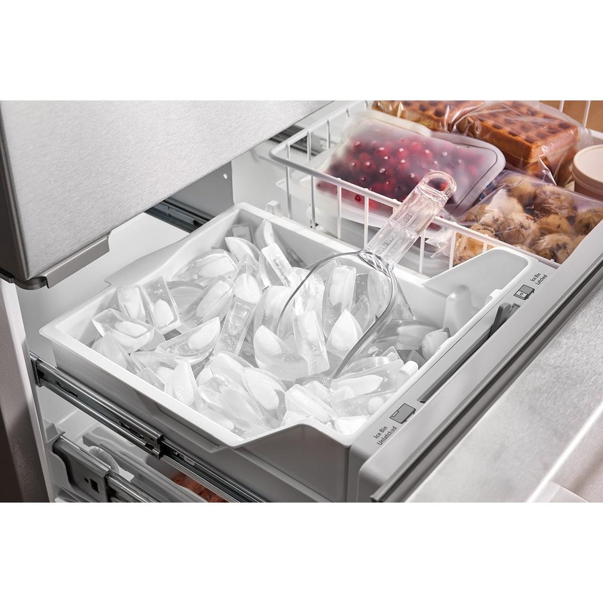  KitchenAid 36-inch, 21.9 cu. ft. Counter-Depth French 3-Door Refrigerator with Ice Maker KRFC136TPS IMAGE 7