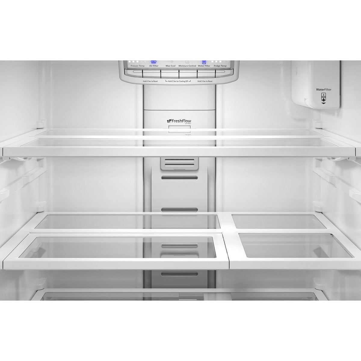  KitchenAid 30-inch, 20 cu. ft. Freestanding French 3-Door Refrigerator with Water Dispenser KRFF330SPS IMAGE 10