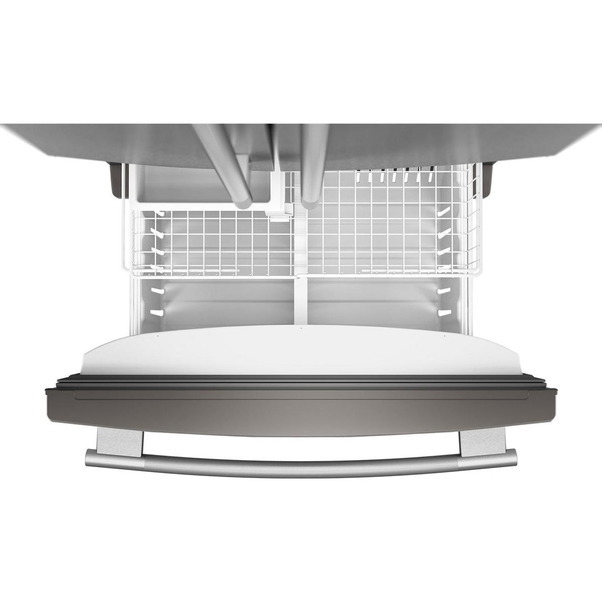  KitchenAid 33-inch, 22 cu. ft. Freestanding French 3-Door Refrigerator with Ice Maker KRFF333SPS IMAGE 5