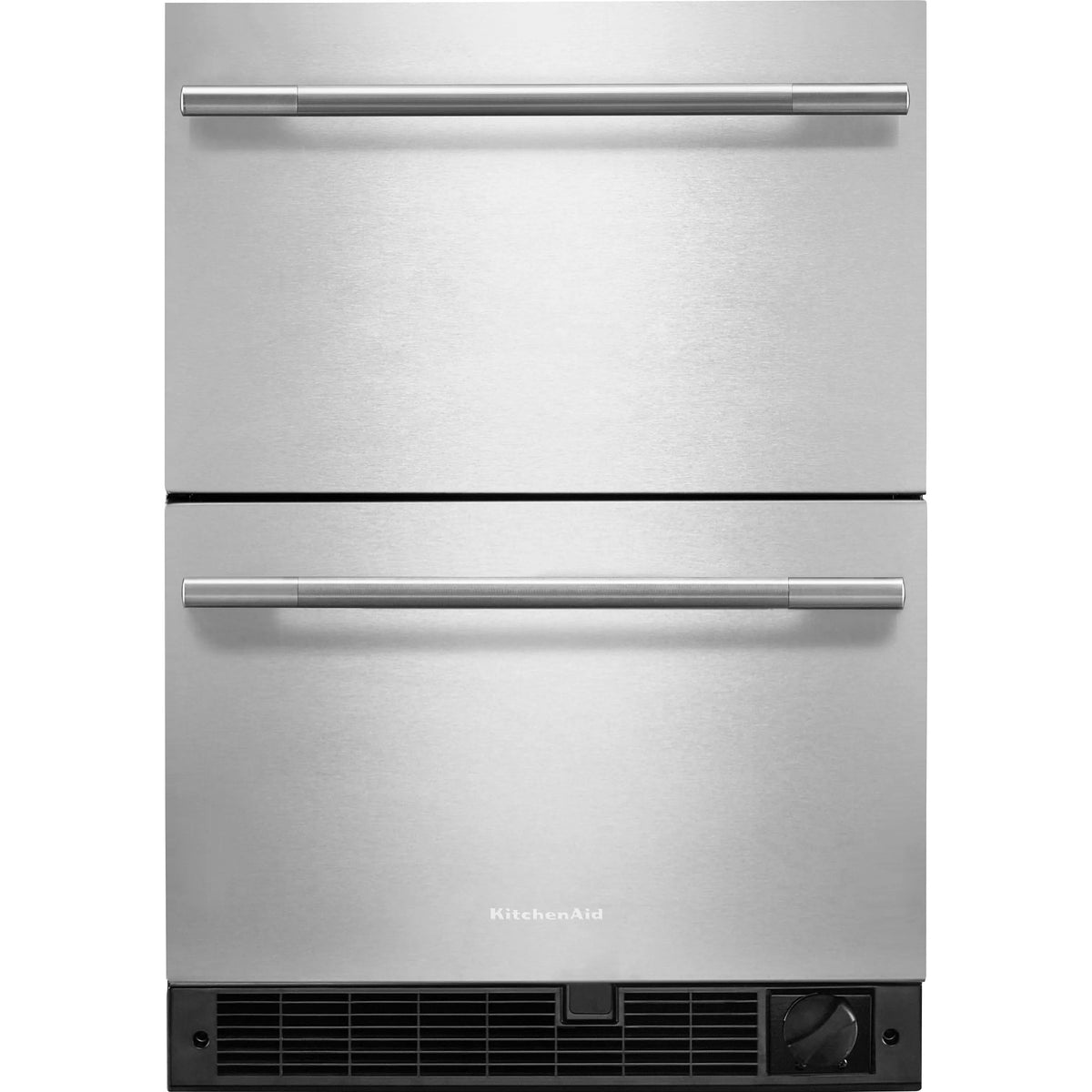  KitchenAid 24-inch Double Drawer Refrigerator KUCT524SSB IMAGE 1