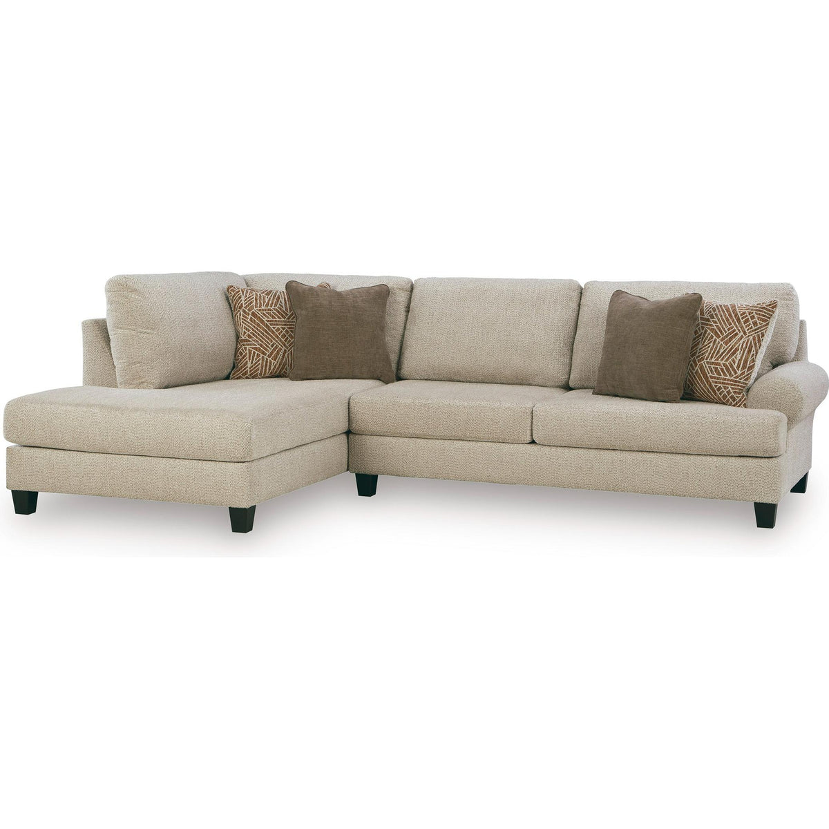  Benchcraft Steelwater Retreat Fabric 2 pc Sectional 6670416/6670467 IMAGE 1