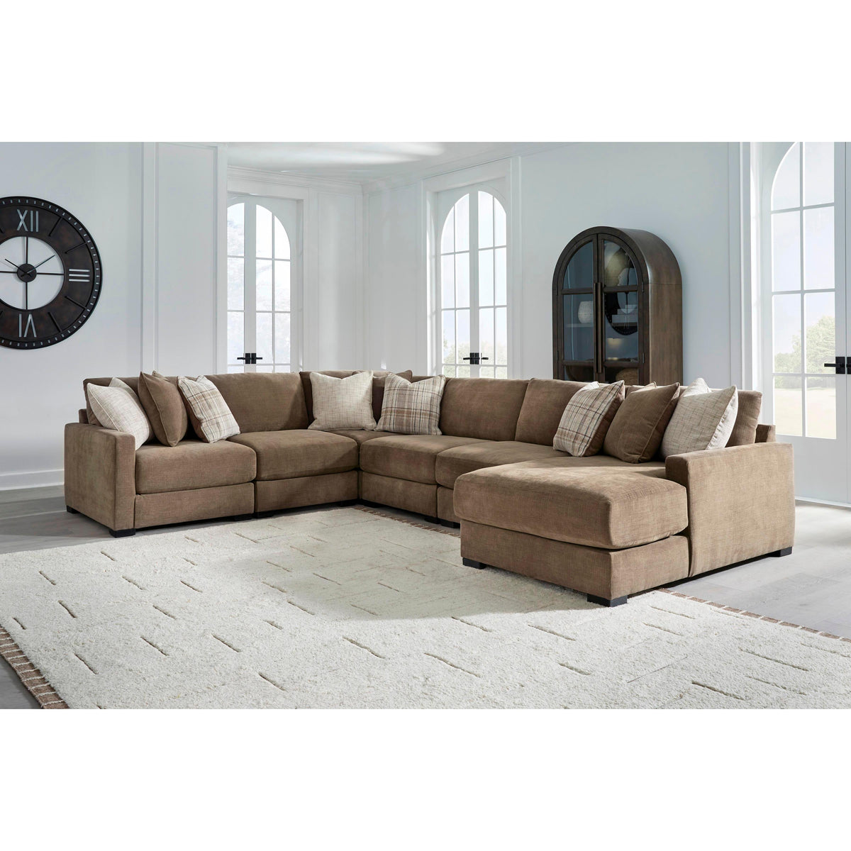  Benchcraft Camellia-Court 6 pc Sectional 6820764/6820746/6820777/6820746/6820746/6820717 IMAGE 2