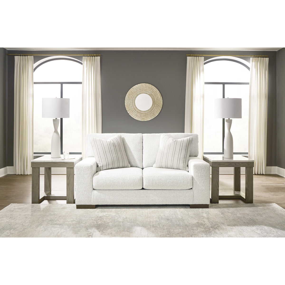  Benchcraft Hartside Stationary Fabric Loveseat 8010435 IMAGE 4