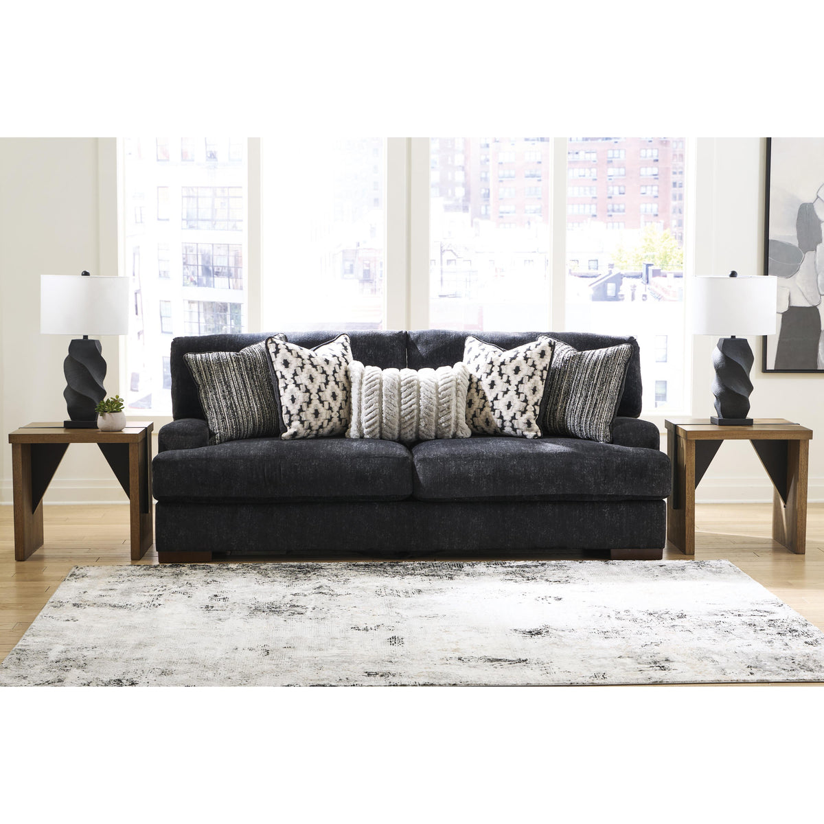  Benchcraft Whitmore Manor Stationary Fabric Sofa 8040438 IMAGE 4