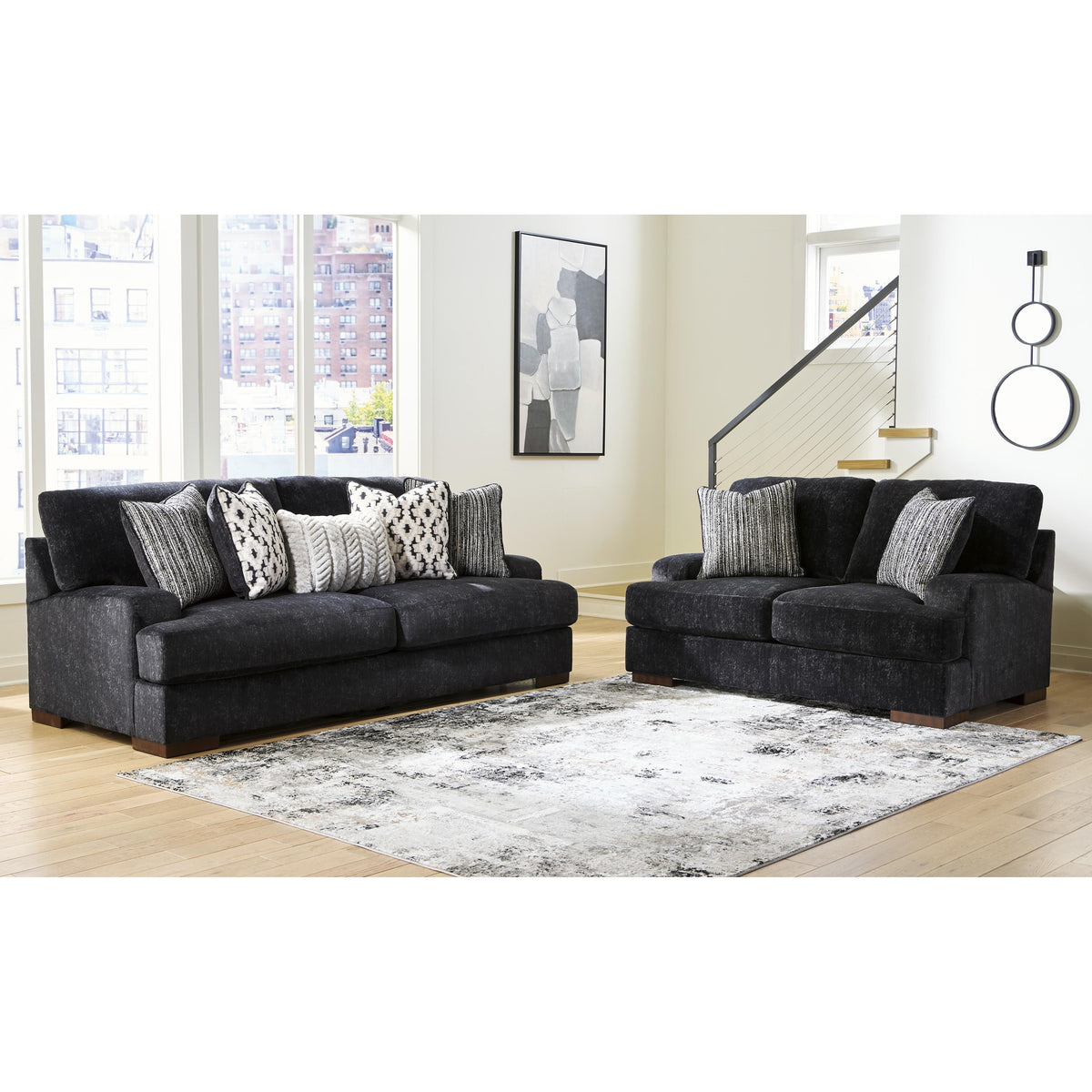  Benchcraft Whitmore Manor Stationary Fabric Sofa 8040438 IMAGE 5