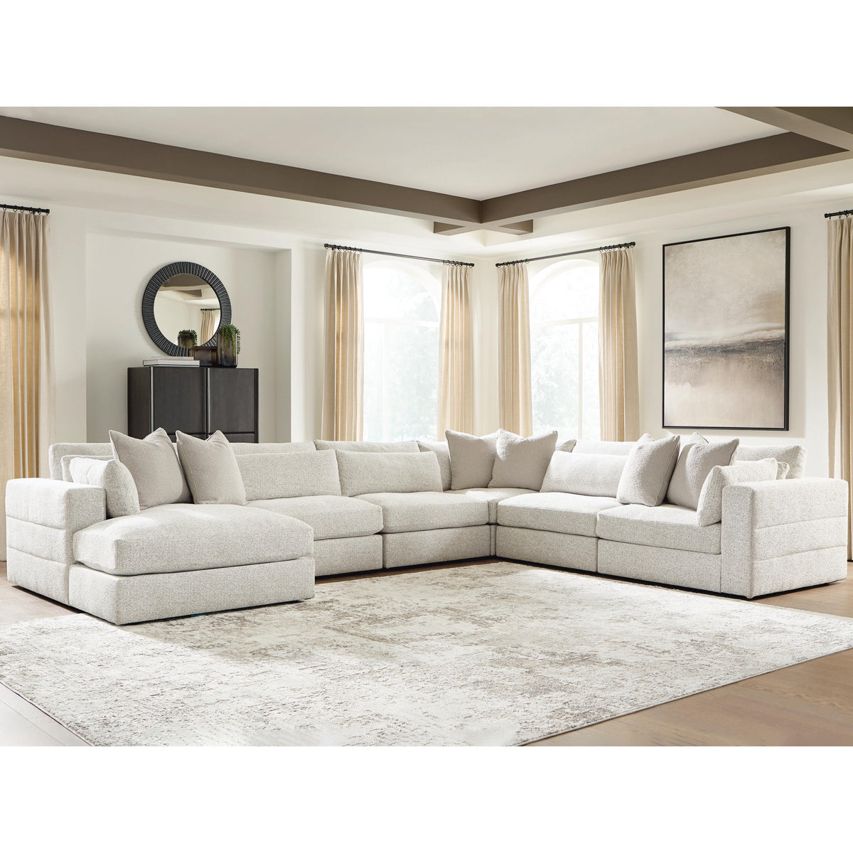  Signature Design by Ashley Ashbourne Estate 6 pc Sectional PC6600416/PC6600446/PC6600446/PC6600446/PC6600465/PC6600477 IMAGE 2