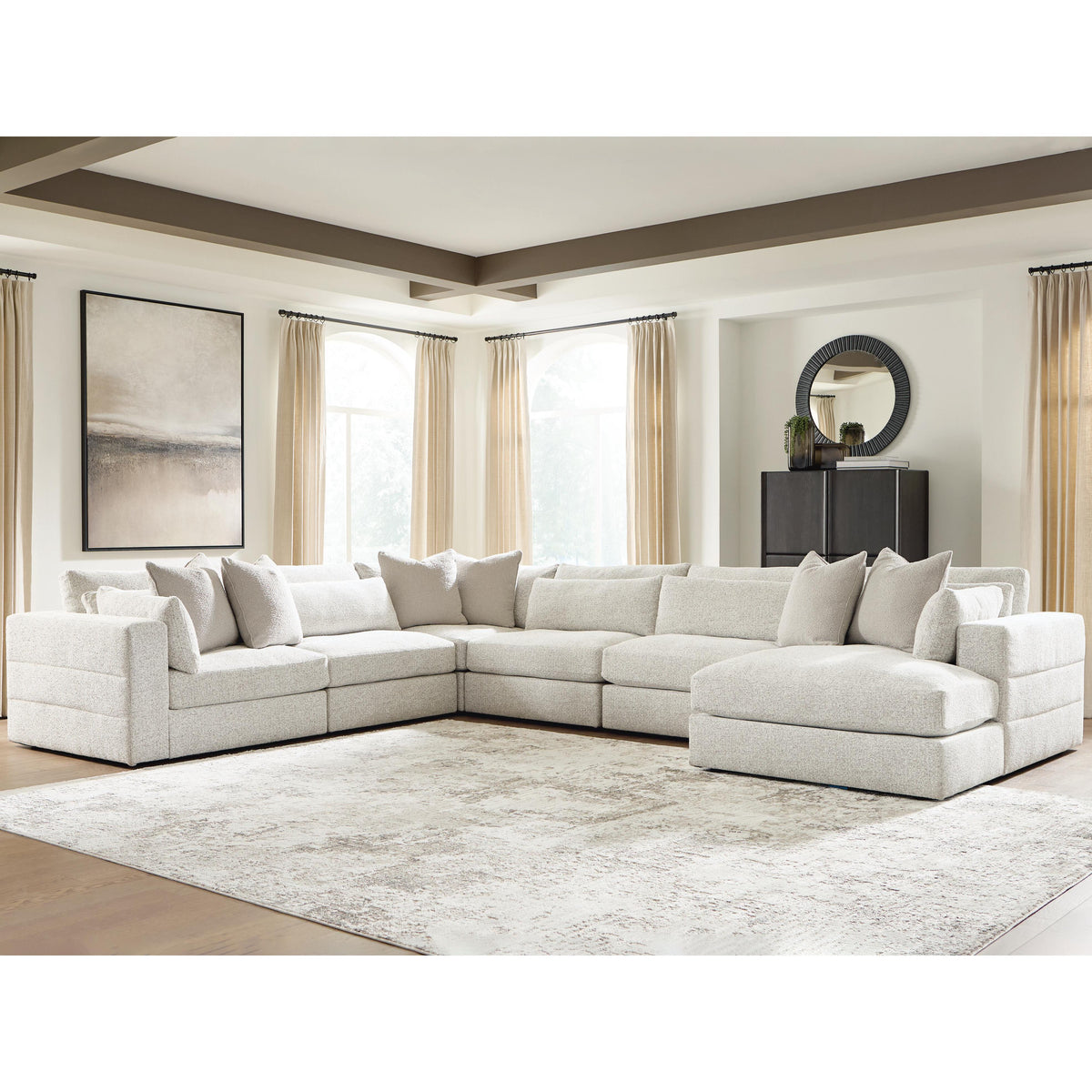  Signature Design by Ashley Ashbourne Estate 6 pc Sectional PC6600417/PC6600446/PC6600446/PC6600446/PC6600464/PC6600477 IMAGE 3