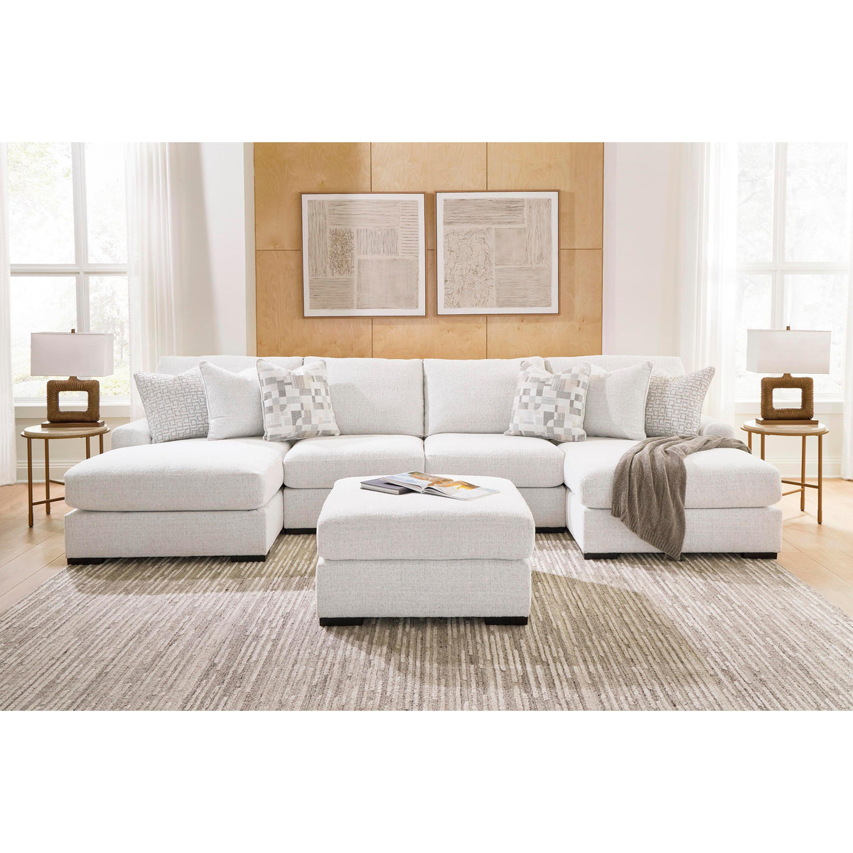  Signature Design by Ashley Misty-Lakes Fabric Ottoman PC6690608 IMAGE 5