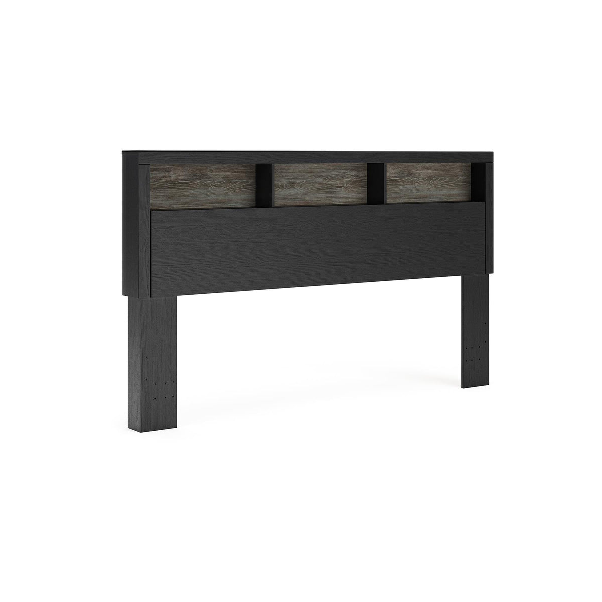  Signature Design by Ashley Broachmyn PCB1118-169 Lighted King Bookcase Headboard IMAGE 1
