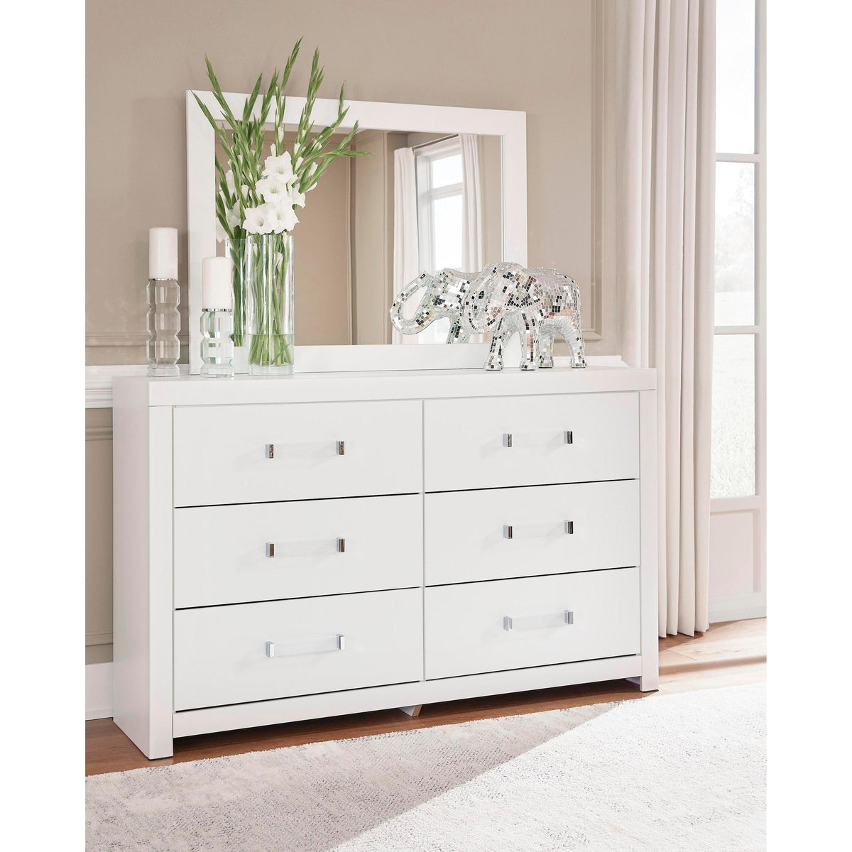  Signature Design by Ashley Maeling Dresser Mirror PCB1119-36 IMAGE 3