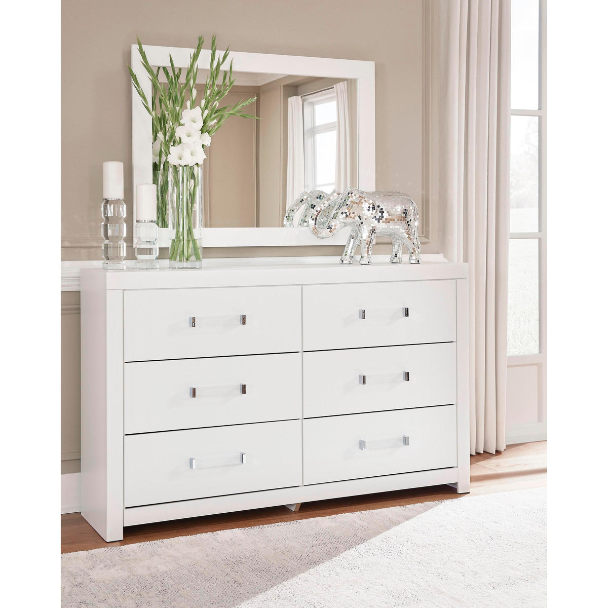  Signature Design by Ashley Maeling Dresser Mirror PCB1119-36 IMAGE 4