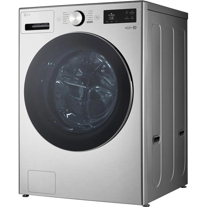  LG Mega Capacity Smart Front Load Washer with TurboWash® 360° WM5800HVA IMAGE 3