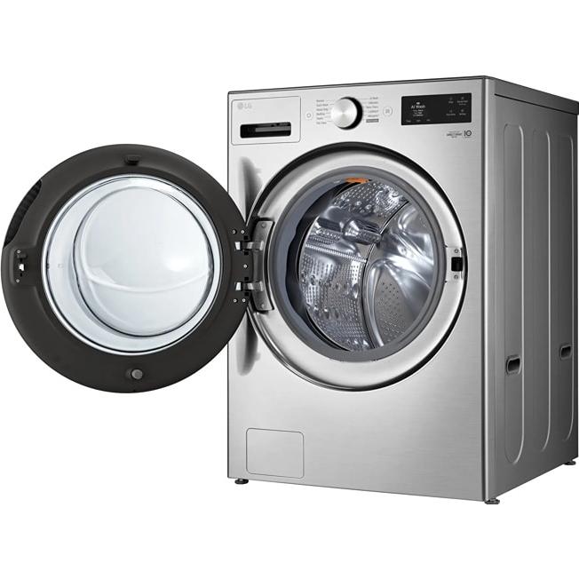 LG Mega Capacity Smart Front Load Washer with TurboWash® 360° WM5800HVA IMAGE 4