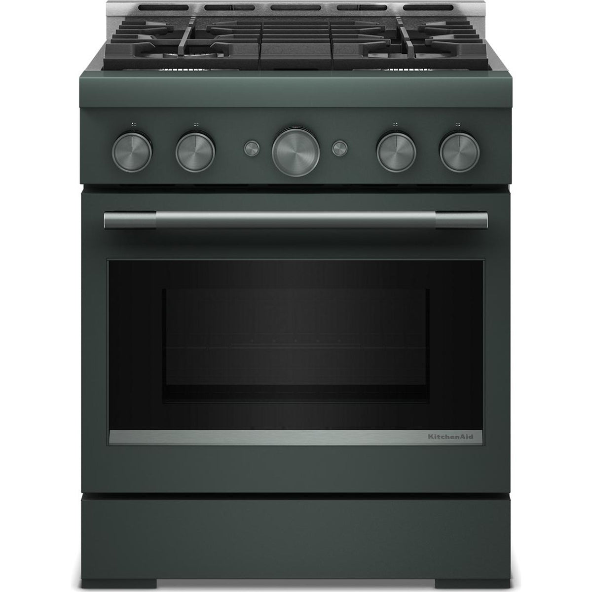  KitchenAid 30-inch Slide-in Gas Range with 4 Burners KFGS930SJP IMAGE 1