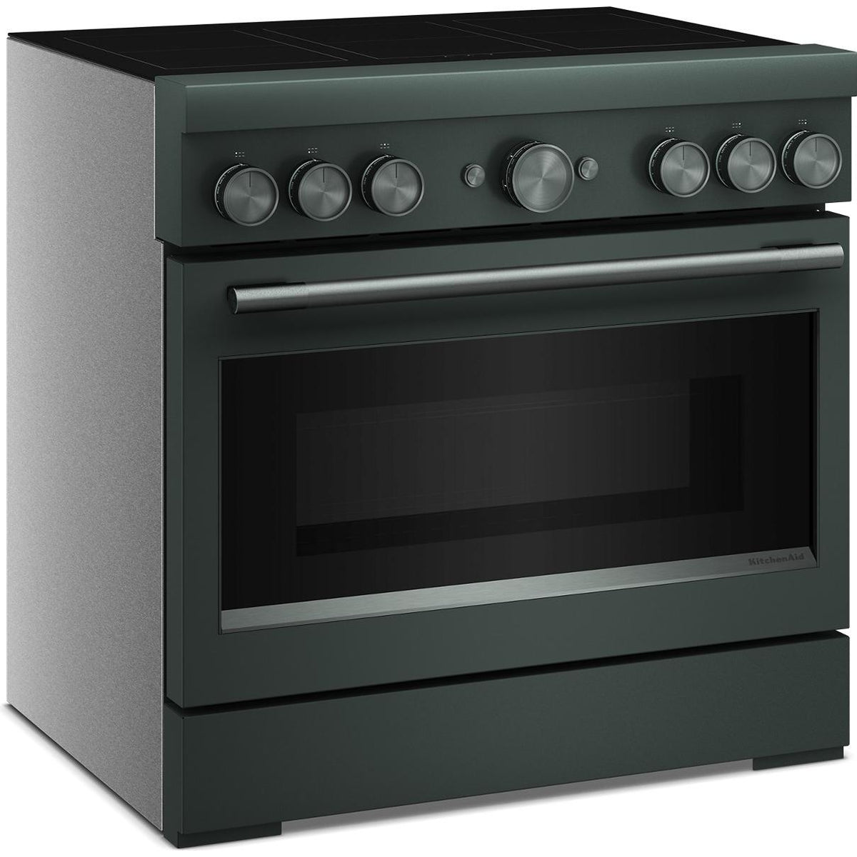  KitchenAid 36-inch Freestanding Induction Range with 6 Elements KFIS936SJP IMAGE 5