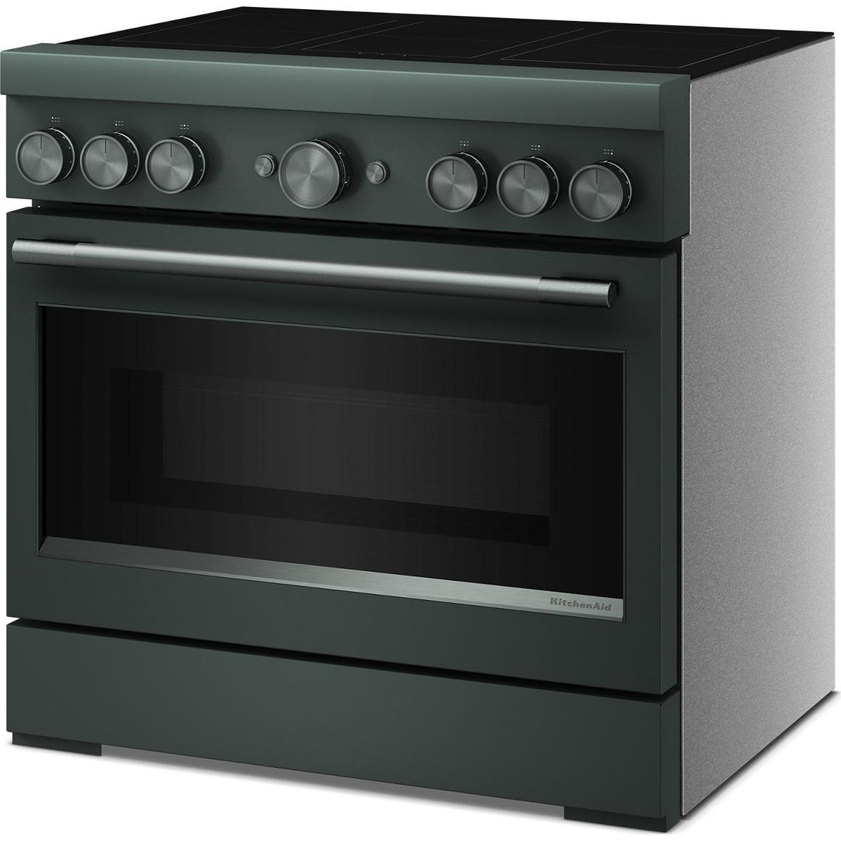  KitchenAid 36-inch Freestanding Induction Range with 6 Elements KFIS936SJP IMAGE 6