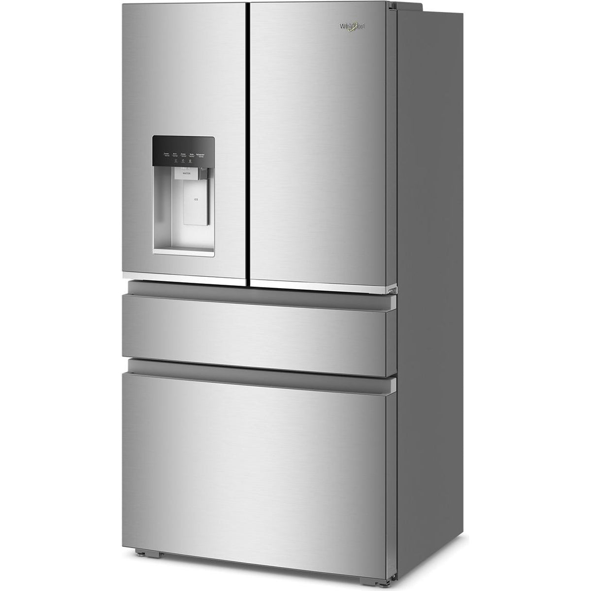  Whirlpool 36-inch French 4-Door Refrigerator with Water and Ice Dispensing System WRMC7036RZ IMAGE 3