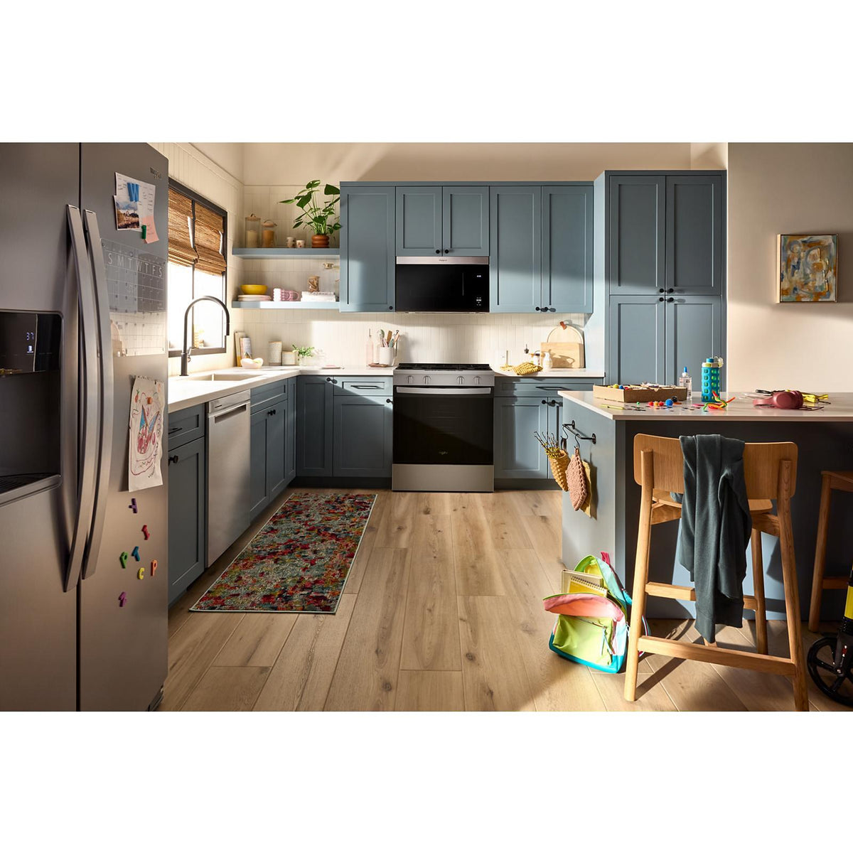  Whirlpool 30-inch Slide-in Gas Range with Air Cooking Technology WSGS4530TZ IMAGE 13