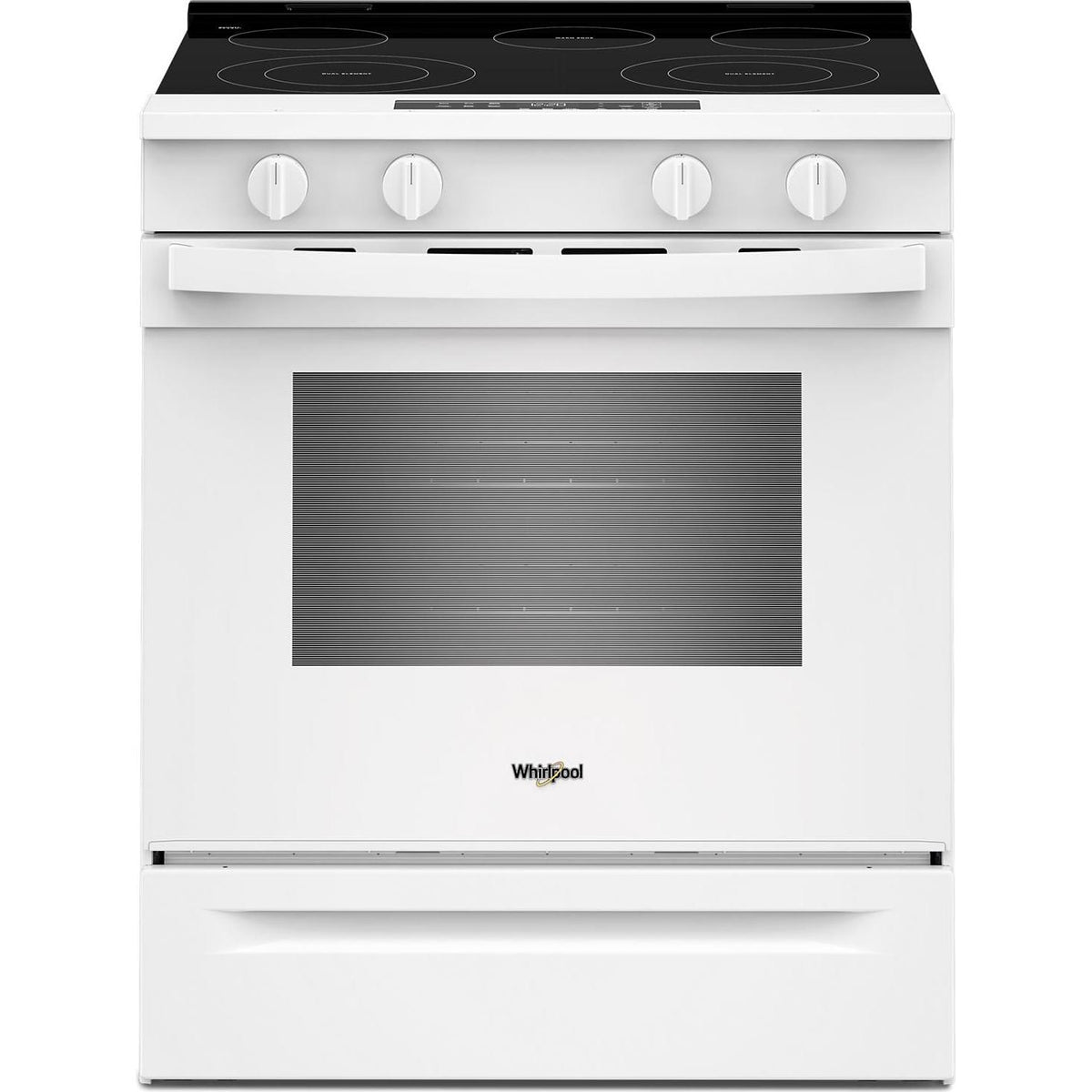  Whirlpool 30-inch Slide-in Electric Range with Wi-Fi YWSES3330TW IMAGE 1