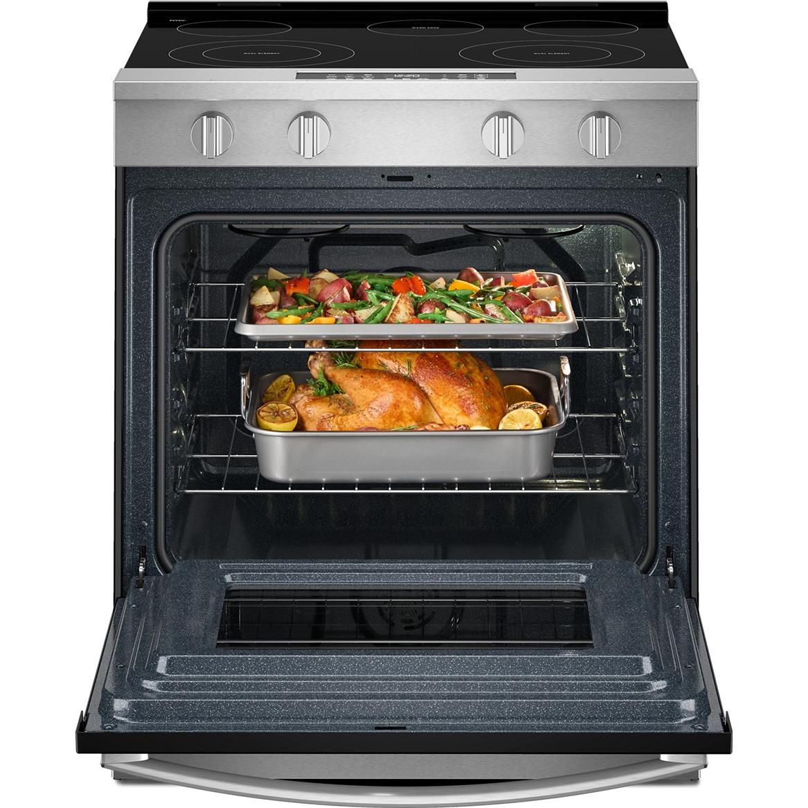 Whirlpool 30-inch Slide-in Electric Range with Wi-Fi YWSES4530TZ IMAGE 2