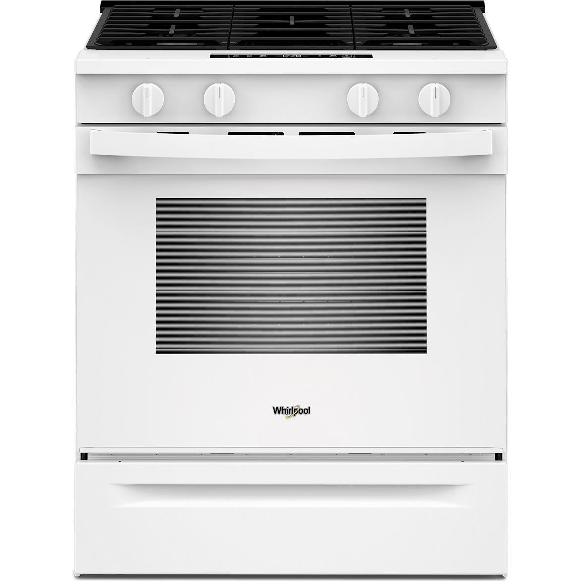  Whirlpool 30-inch Slide-in Gas Range with Wi-Fi WSGS3330TW IMAGE 1