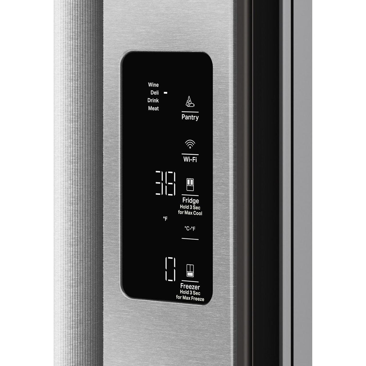  KitchenAid 36-inch, 23.9 cu. ft. Counter-Depth French 3-Door Refrigerator with Wi-Fi KRFC736SPS IMAGE 6