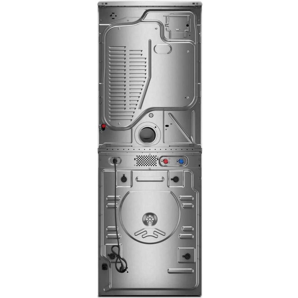  Whirlpool Stacked Washer/Dryer Gas Laundry Center WGF5727TW IMAGE 9
