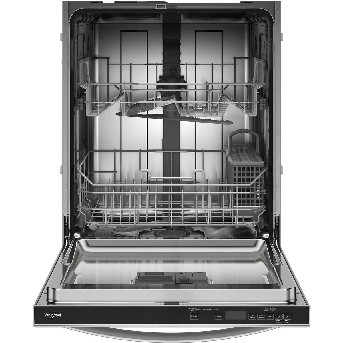  Whirlpool 50 dBA Flush to Cabinet Dishwasher WDTF3024SZ IMAGE 3