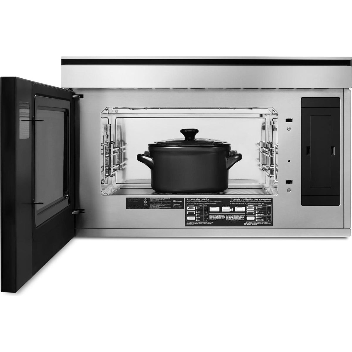  JennAir NOIR™ 7-in-1 Flush Built-in Microwave Oven YJOETC330SM IMAGE 3