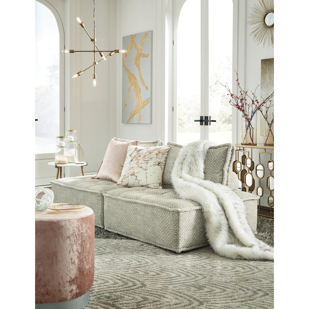  Signature Design by Ashley Bales A3000244A2 2 pc Modular Seating IMAGE 2