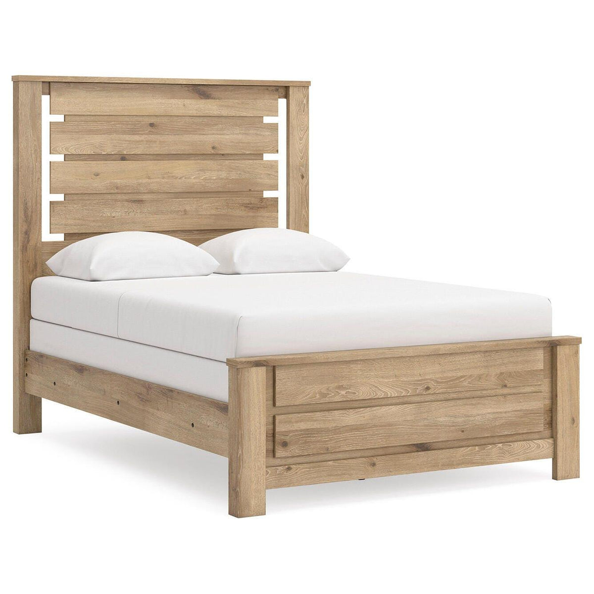  Benchcraft Brozmont B1045B8 Full Panel Bed IMAGE 1
